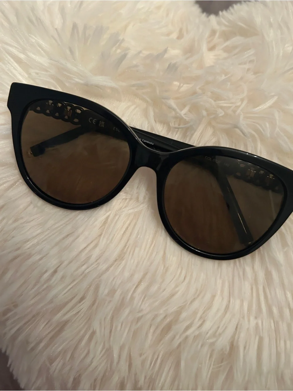 ESCADA Black Cat-Eye Sunglasses - Women Accessories